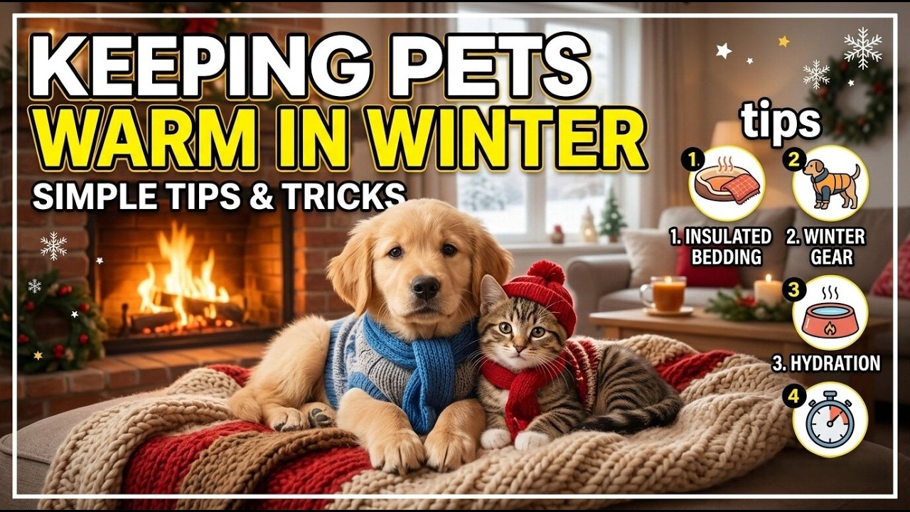 Keeping Pets Warm in Winter