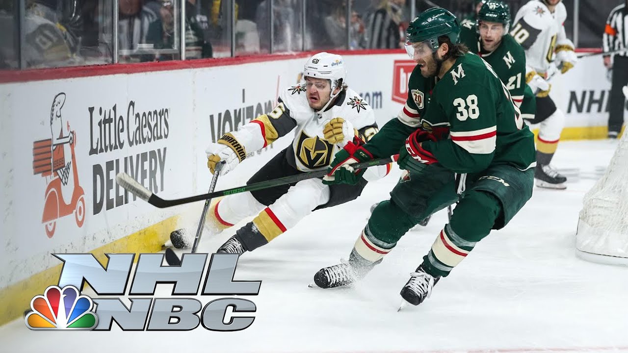 NHL Stanley Cup 2021 First Round: Golden Knights vs. Wild | Game 3 EXTENDED HIGHLIGHTS | NBC Sports