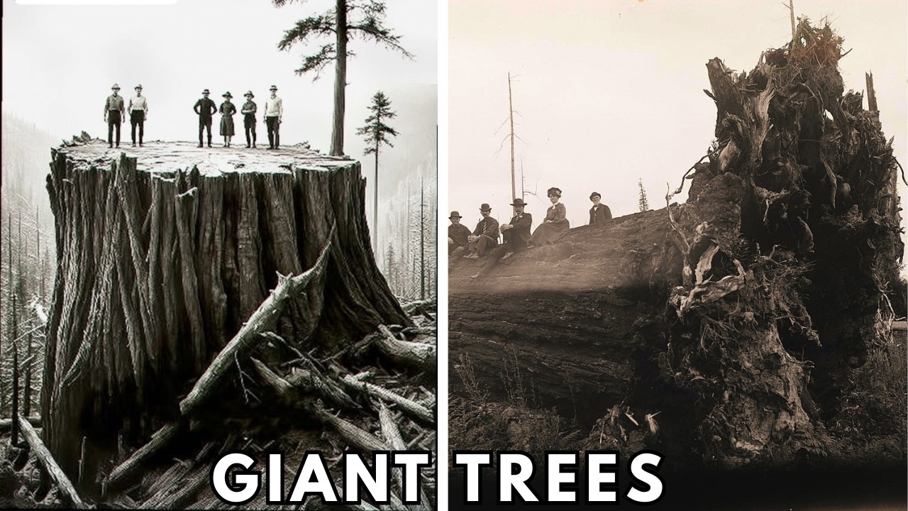 TARTARIA’S GIANT TREES WERE REAL… SO WHY WERE THEY REMOVED?