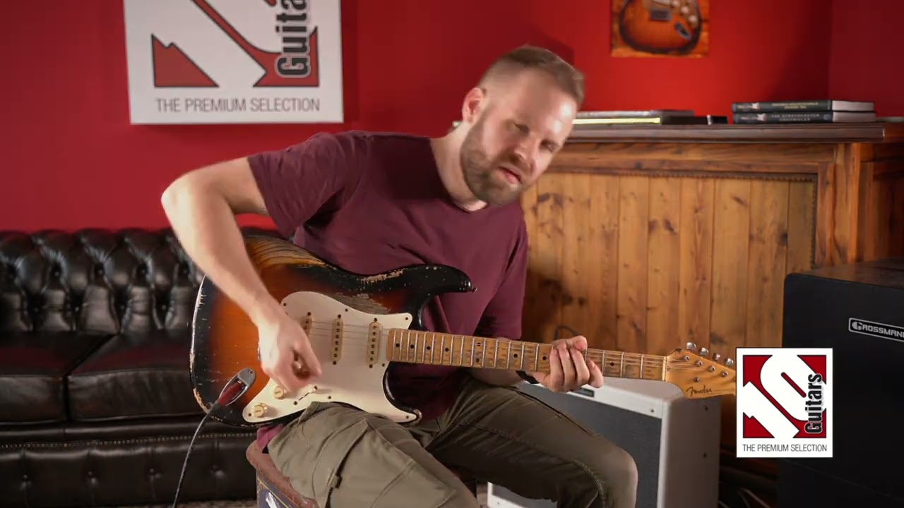2022 Fender Stratocaster 55 Heavy Relic Masterbuilt Jason Smith | Guitar Demo