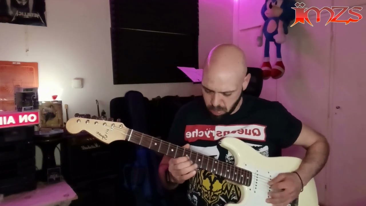 80's Rock Guitar Backing Track In Am - 150 BPM Jam Jimz S