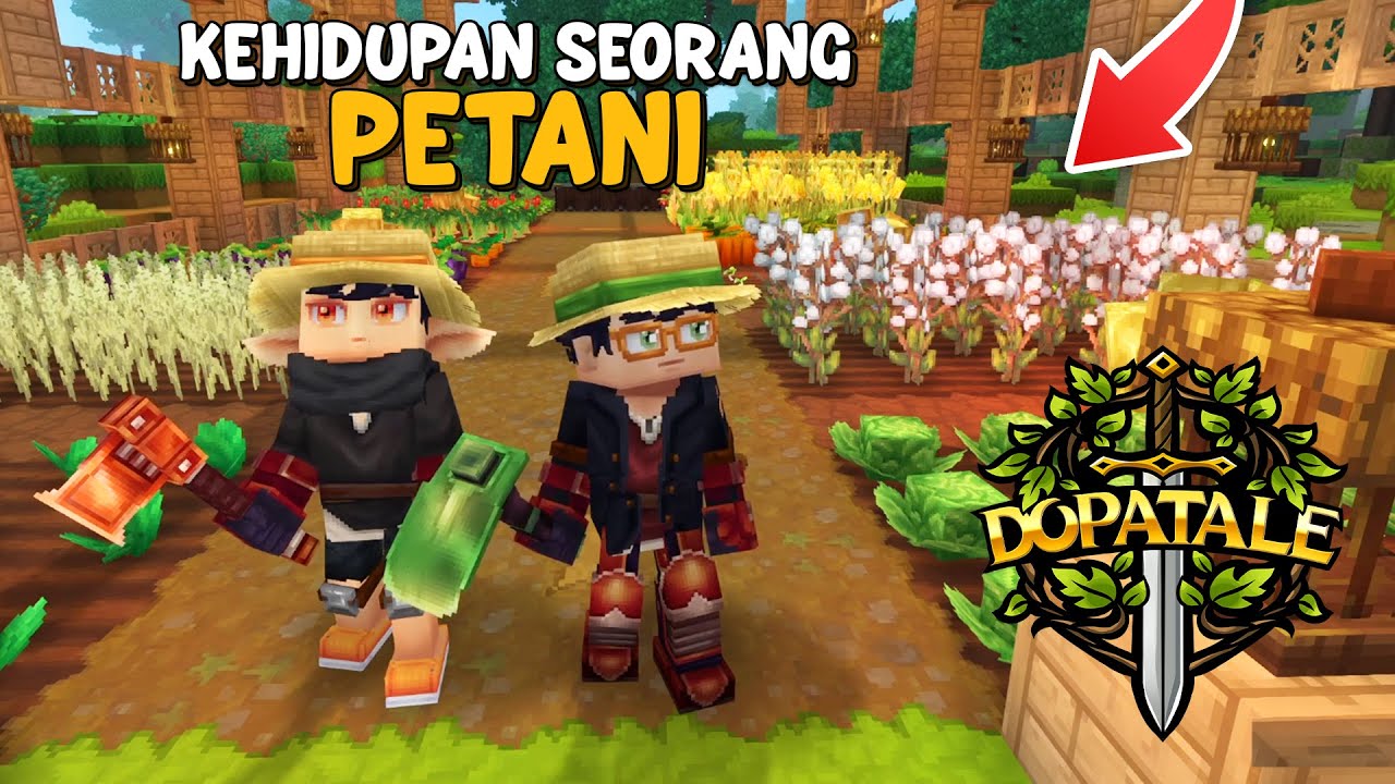 KEHIDUPAN SEORANG PETANI DI DESA KECIL DOPATALE!! FARM KEBUN NI | DOPATALE #4