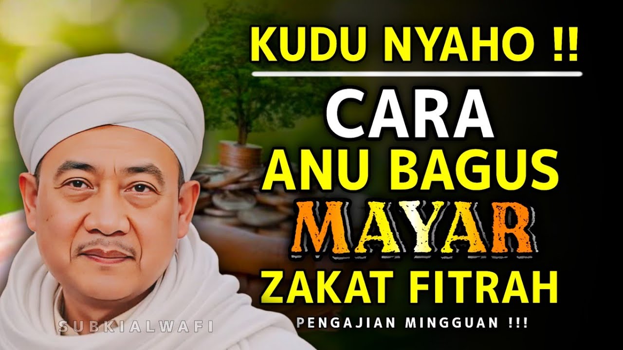 🔴CARA ZAKAT FITRAH LEBARAN IDHUL FITRI 2026 !! Abuya Uci Turtusi