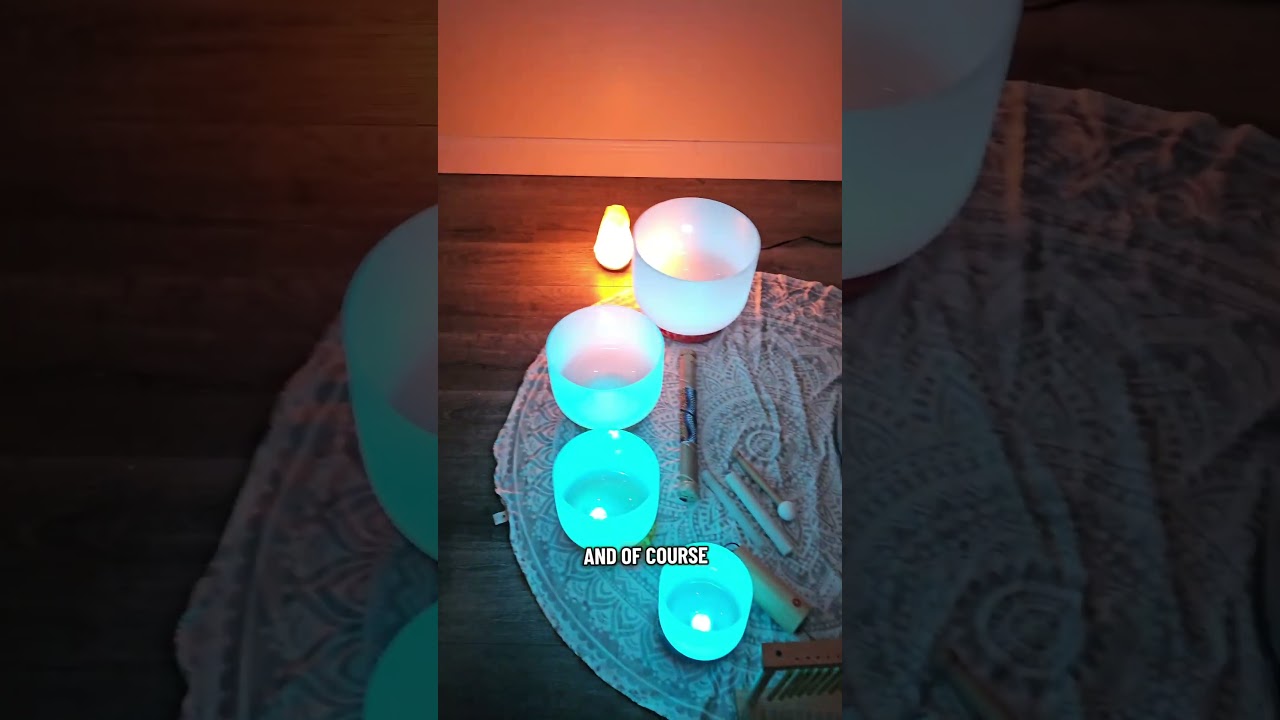 A sound bath for a 4 Year Old 🥣🧘🏾‍♀️ 