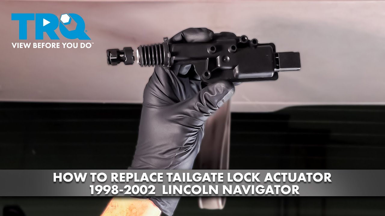 Как заменить привод замка задней двери в Lincoln Navigator 1998-2002 годов