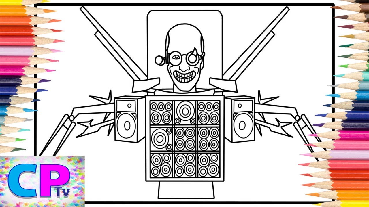 G-Man from Skibidi Toilet/Spider Skibidi Toilet/@coloringpagestv /Marin Hoxha/Endless  [NCS Release]