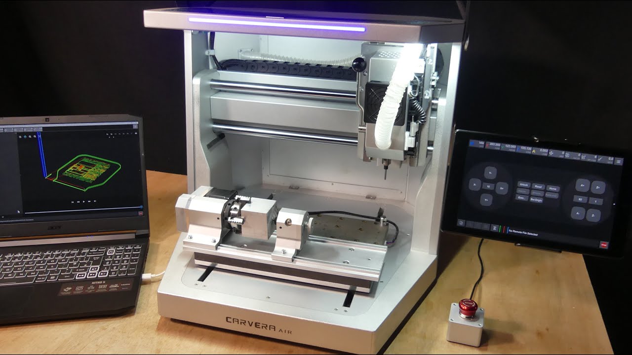 Дайте волю своему творчеству с помощью фрезерного станка Carvera Air CNC!