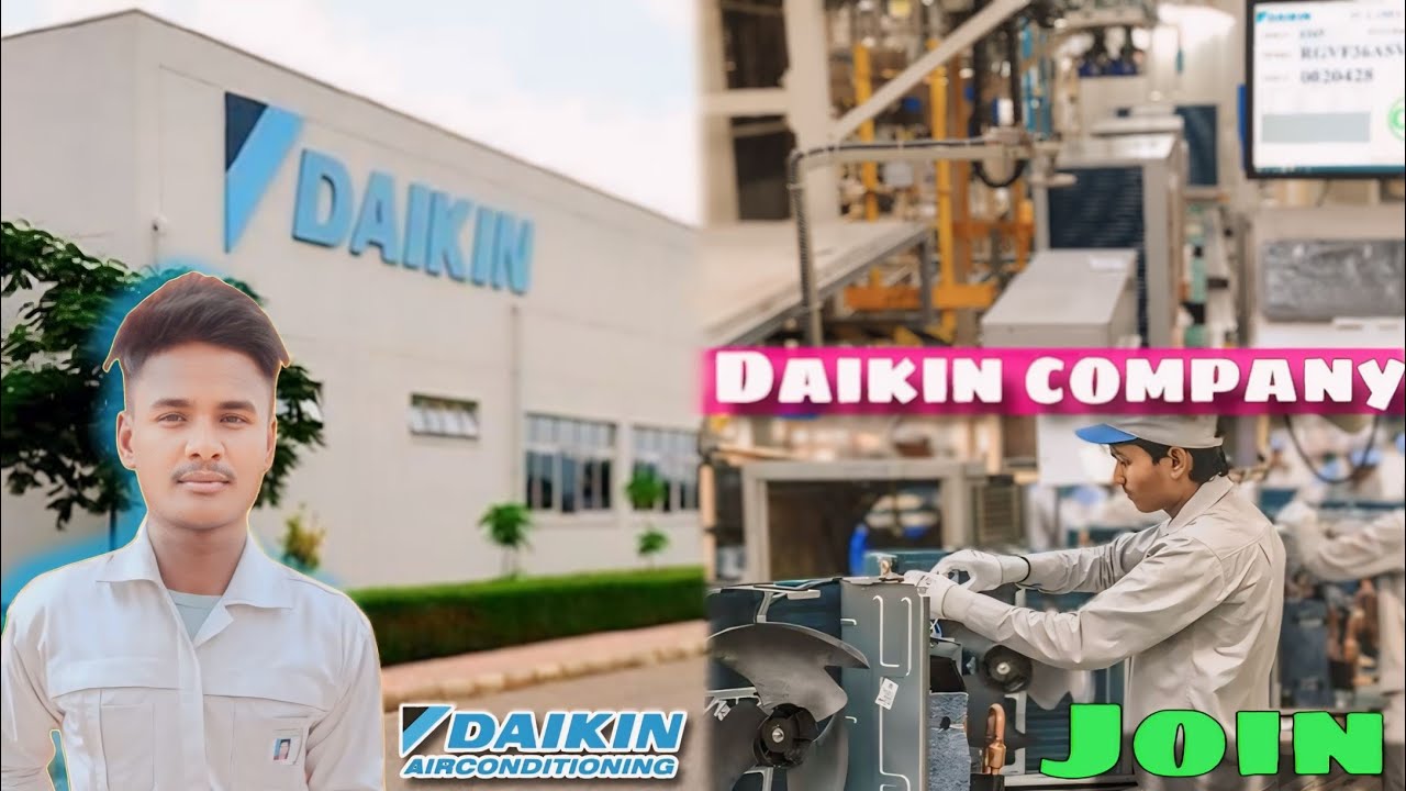 First Daikin Company joining//Neemrana Rajsthan//Rajasthan Daikin Neemrana #viralvlogs #job #private