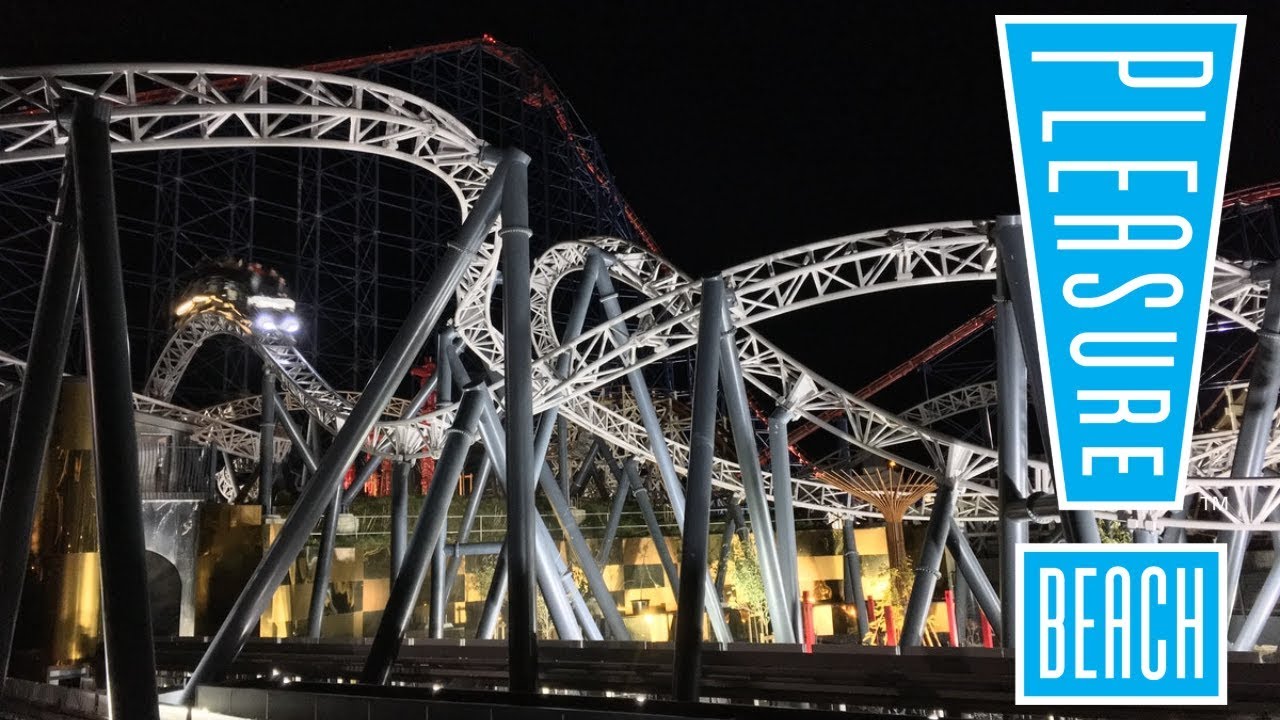 Blackpool Pleasure Beach | Vampire Beach Vlog October 2018