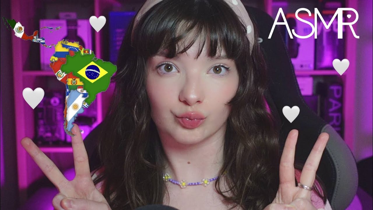 🧚‍♀️[ASMR] palabras típicas, slang: 🇲🇽🇦🇷🇵🇪🇨🇱 (trigger words, mouthsounds)...