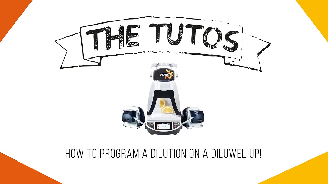 HOW TO PROGRAM A DILUTION ON A DILUWEL UP! [3/9]
