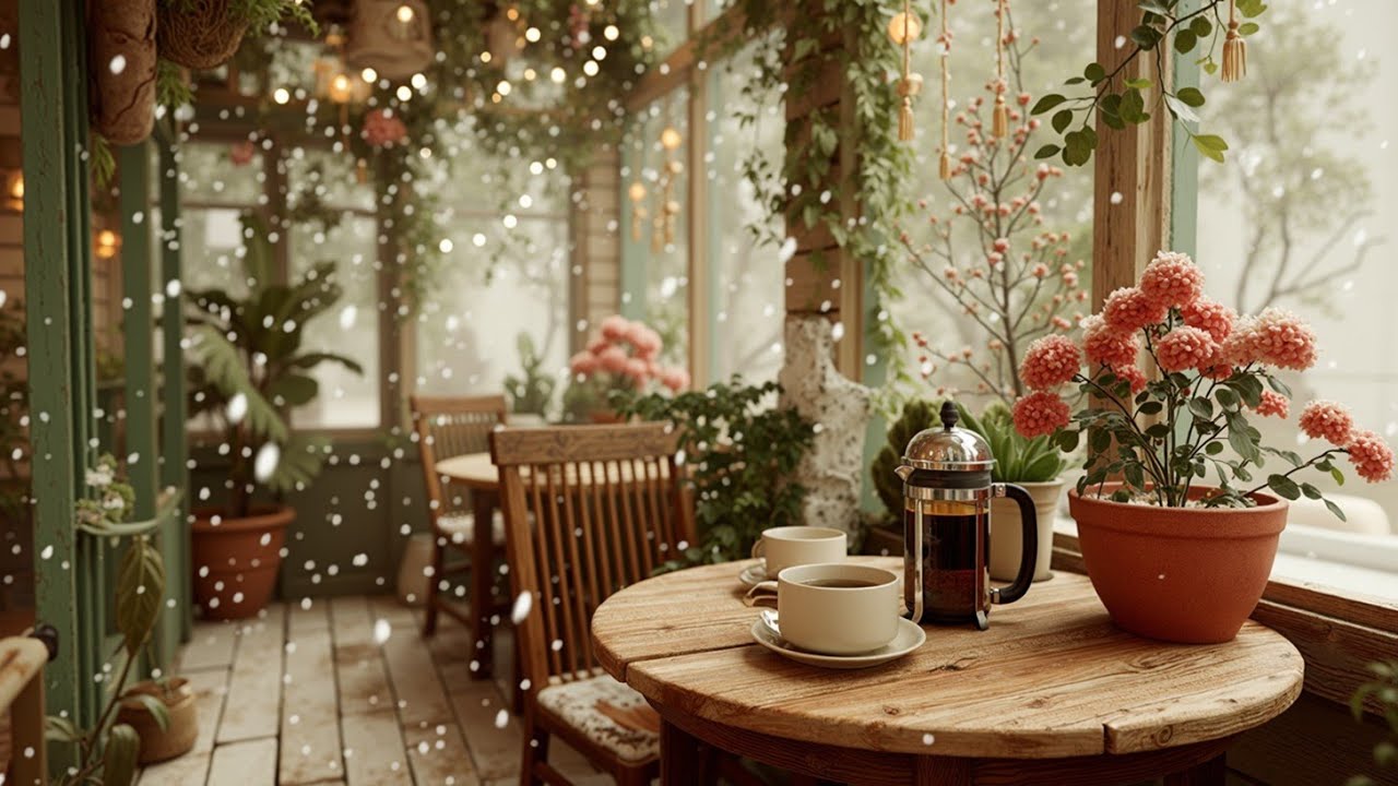 Cozy Winter Bossa Nova & Jazz | Relaxing Cafe Music for Snowy Days & Warm Coffee