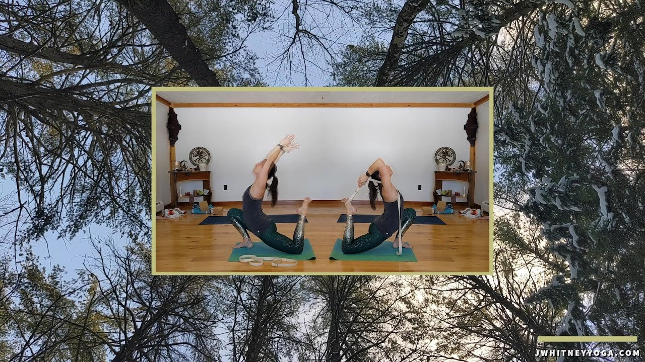 Enjoying the Strawberry:  90 min Int/Adv Flow: hip & backbend focus