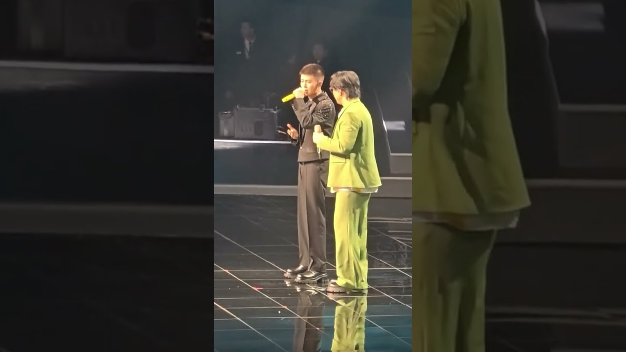 250928 Allen x Xiao Huangqi🎤《你是我的眼》The Greater Bay Area Film Concert 2025 #RenJiaLun #任嘉伦 #任嘉伦allen 
