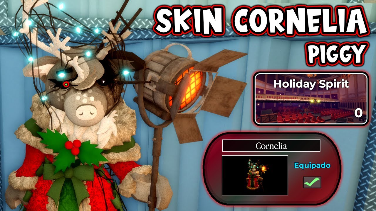 CONSIGUE SKIN de CORNELIA *GRATIS* en PIGGY - ¿CÓMO ESCAPAR del CAPÍTULO HOLIDAY SPIRIT?