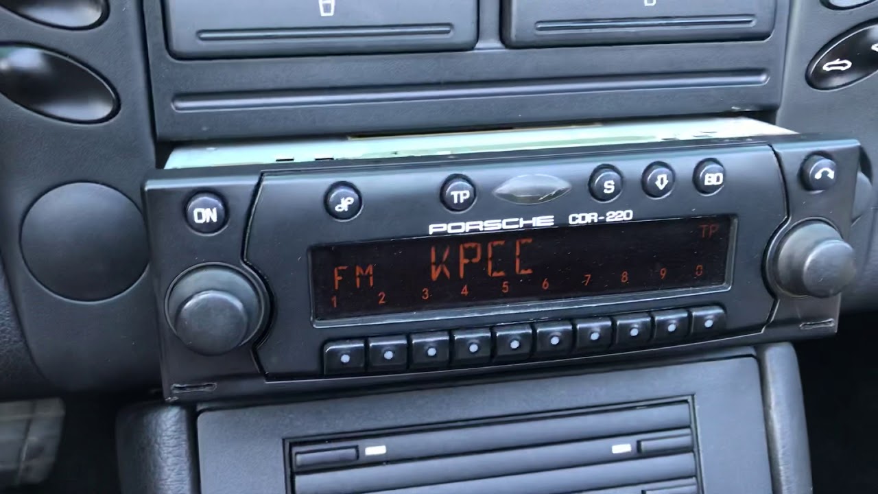 How to program CDR-220 for aux audio input