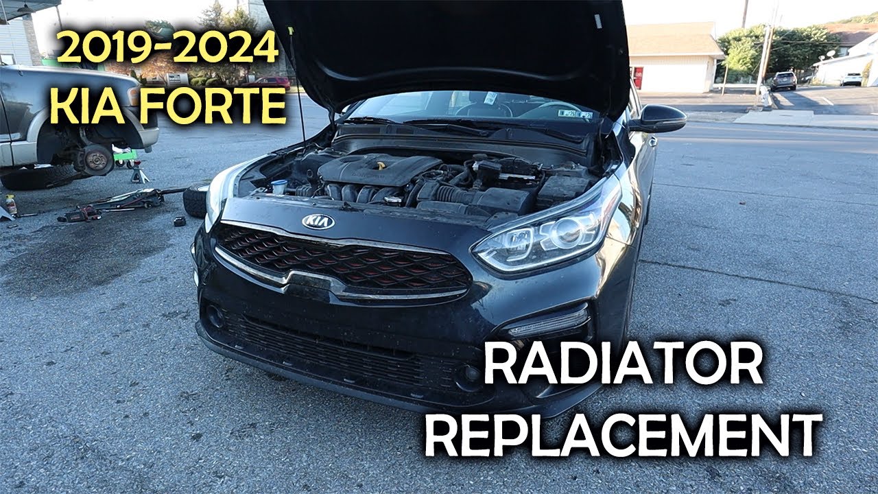 Как заменить радиатор | Kia Forte 2019-2024