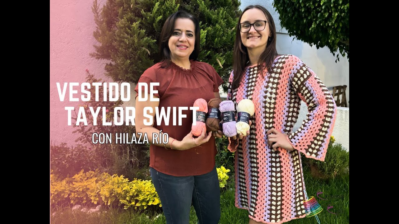 Tutorial Vestido de Taylor Swift a Crochet | Estambres Erika 🧶