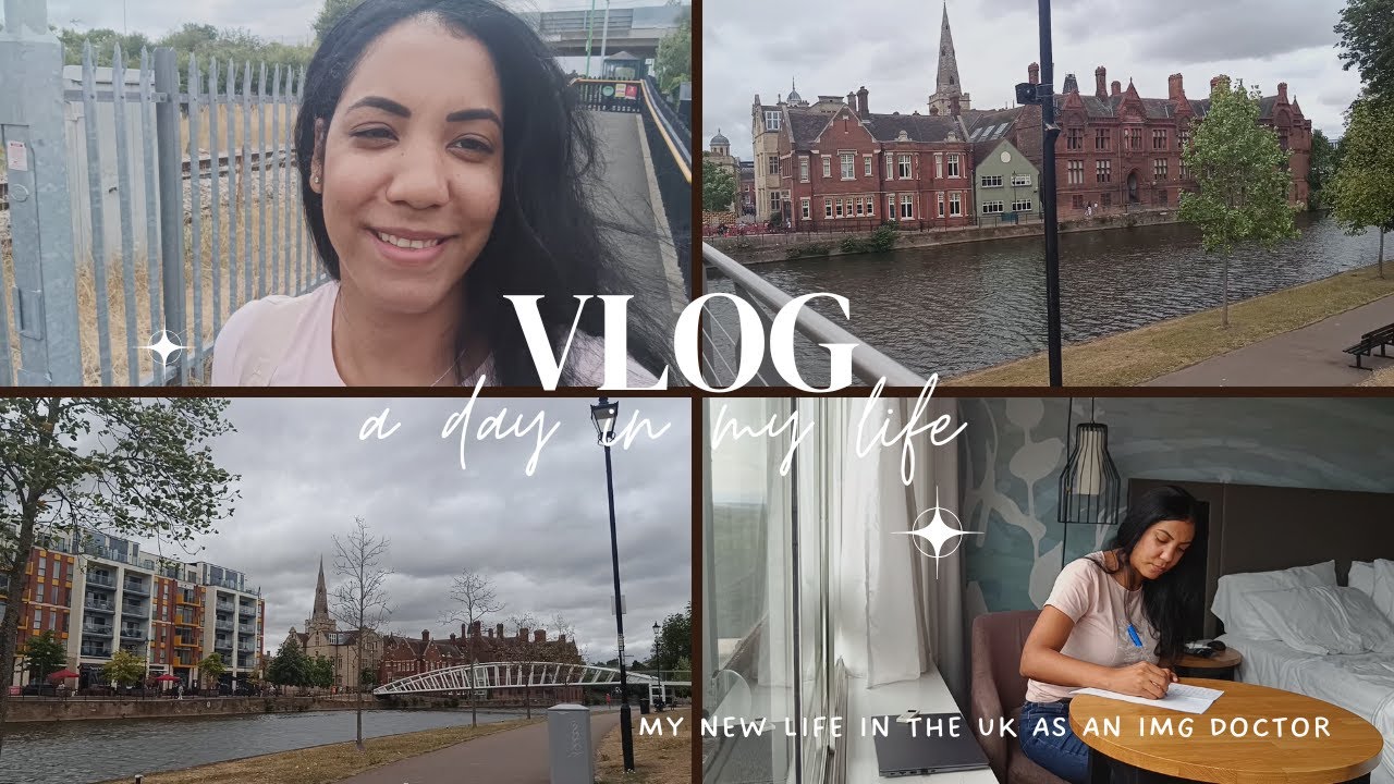 My New Life as an IMG Doctor in the UK | Bedford City Vlog Ep. 1