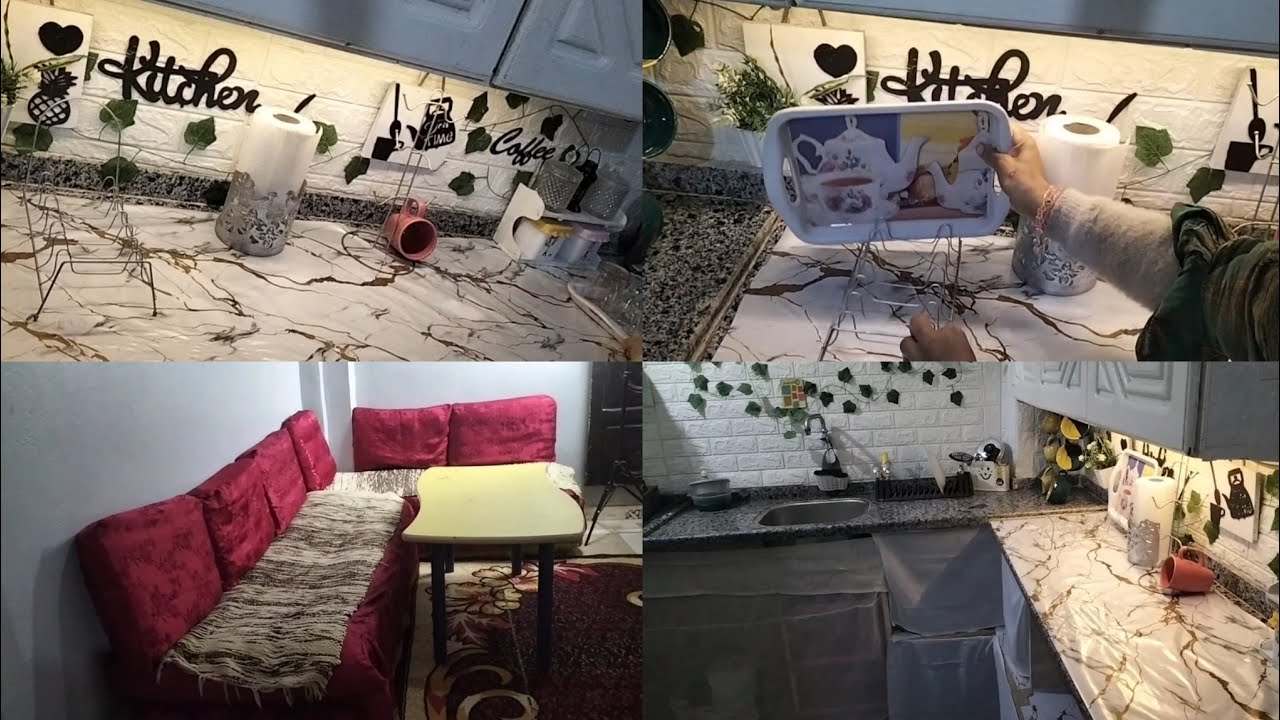 روتين ترتيب وتنظيم البيت 🔥 لاستقبال شهر رمضان وزي تكوني ست بيت شاطره 🏡 بالفكار بسيطه وعلى قد الايد 