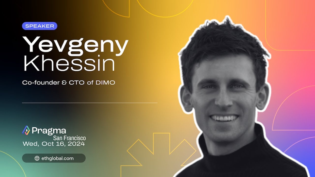 Yevgeny Khessin I Blockchain On Wheels: Enabling Programmable Transportation I Pragma San Francisco