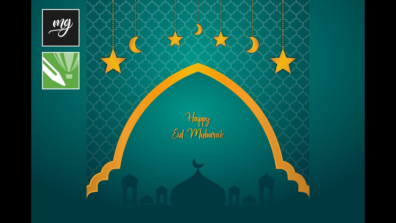 Islamic Background - CorelDraw X7