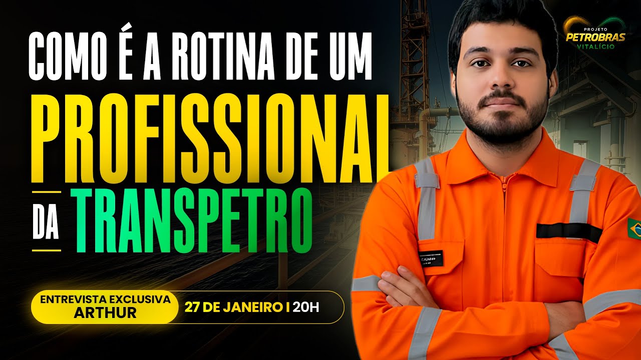 Entrevista: Como &eacute; a rotina de um profissional na TRANSPETRO?