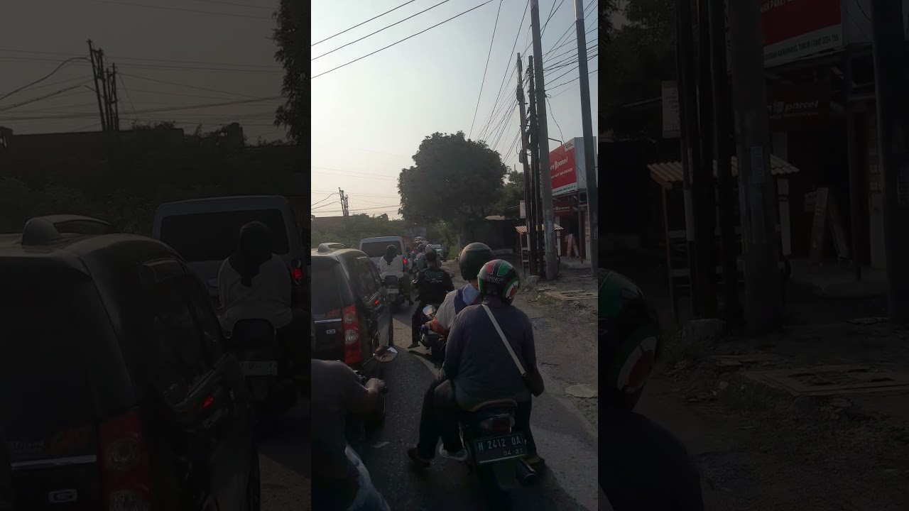 macet arus mudik lebaran