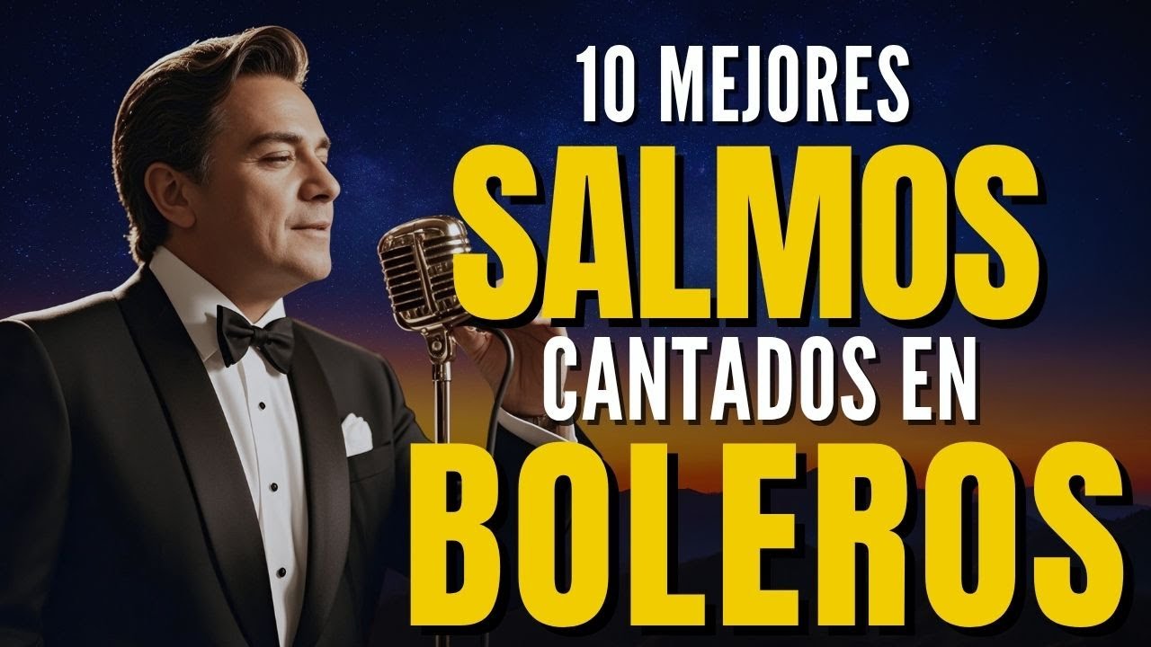 ❤️ LOS 10 MEJORES SALMOS  de la BIBLIA Cantados en BOLERO 🎵