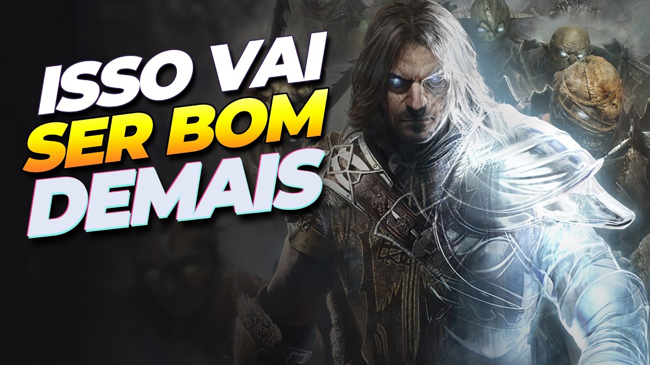 Novo JOGO AAA de SENHOR DOS ANÉIS com ENORME MUNDO ABERTO será ANUNCIADO em breve? É o que parece!
