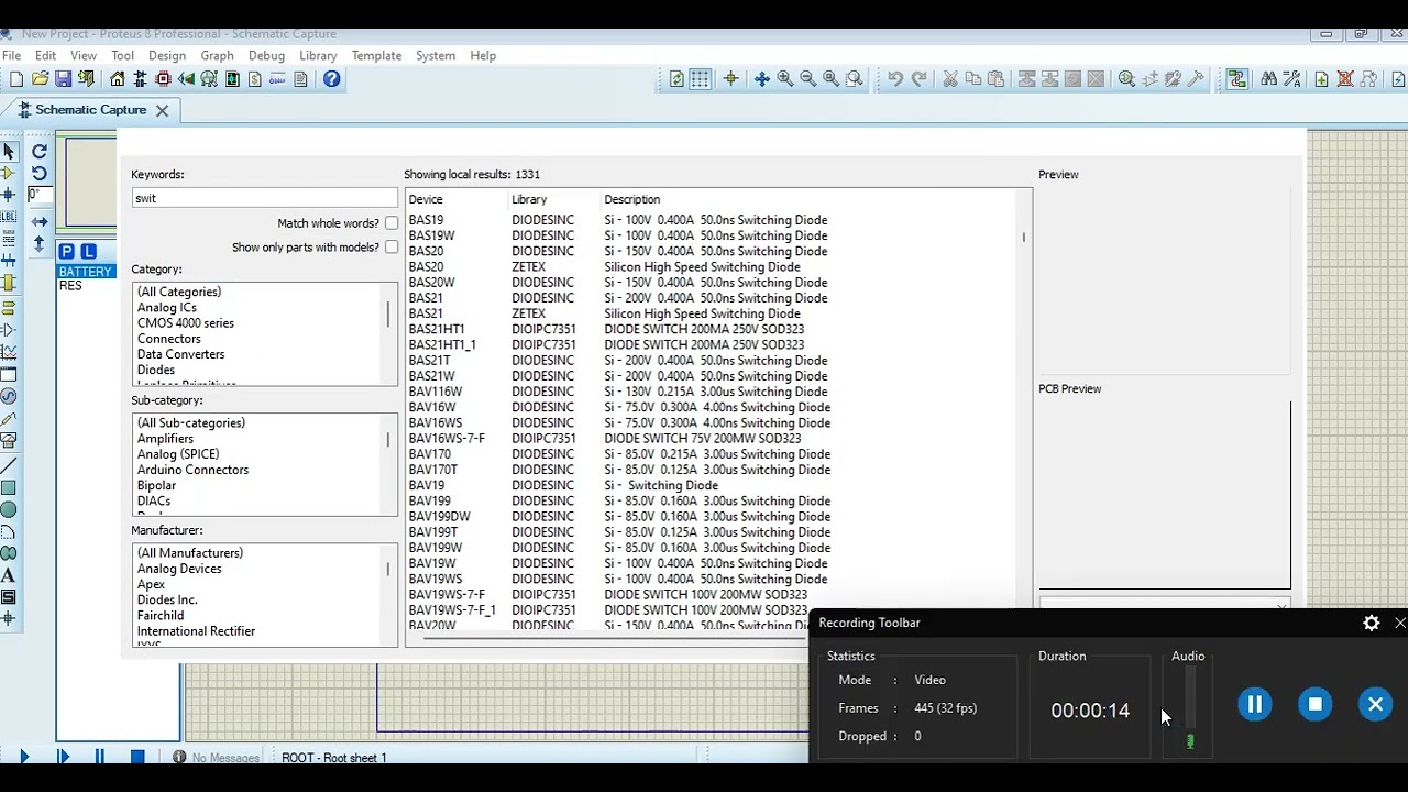 Proteus For beginners Tutorial#1 - Circuit designing, and Voltage,Current,Power  measuring