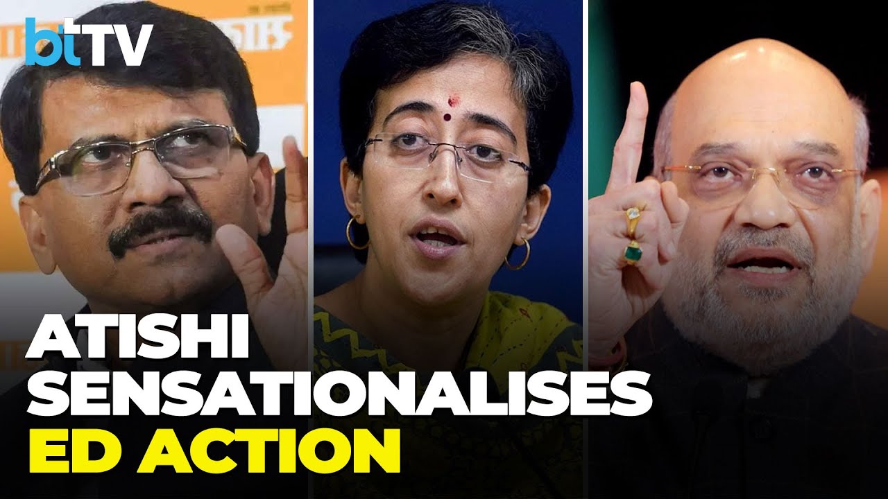 Atishi Accuses The BJP Of Threatening Her With ED Raids, Amit Shah Warns 
