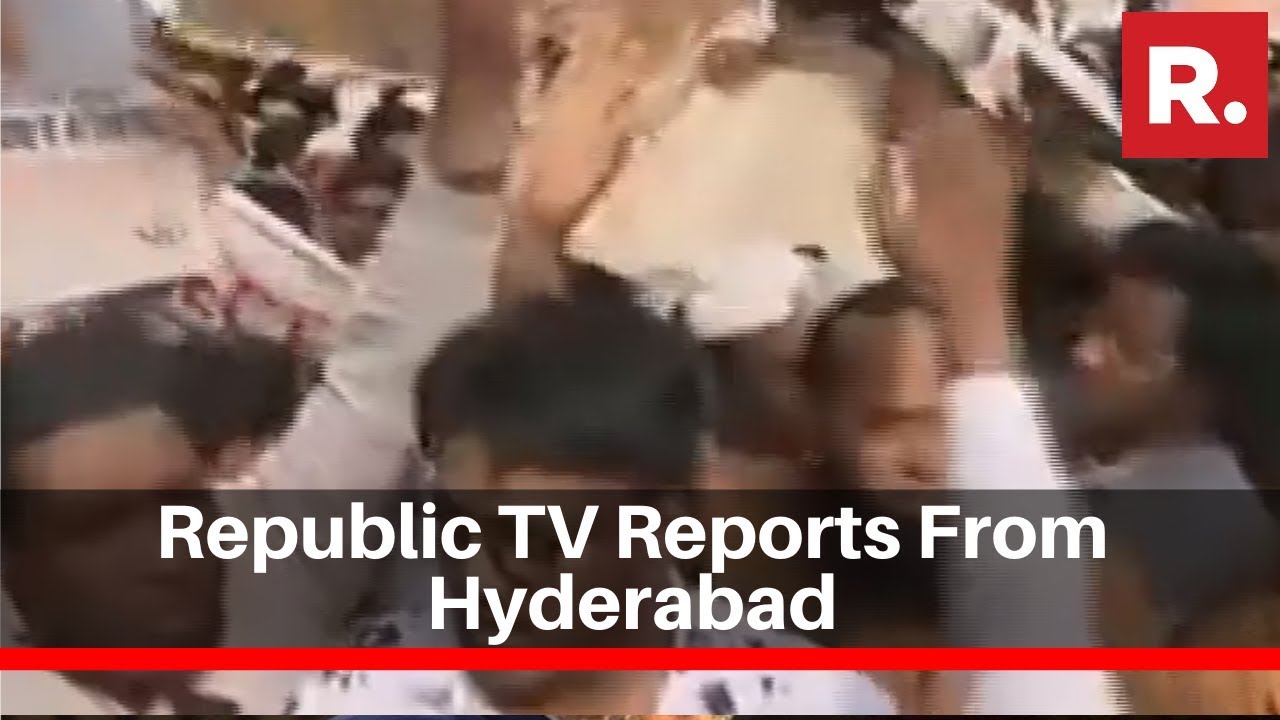 Republic TV Reports From Hyderabad Over Protests Against CAB