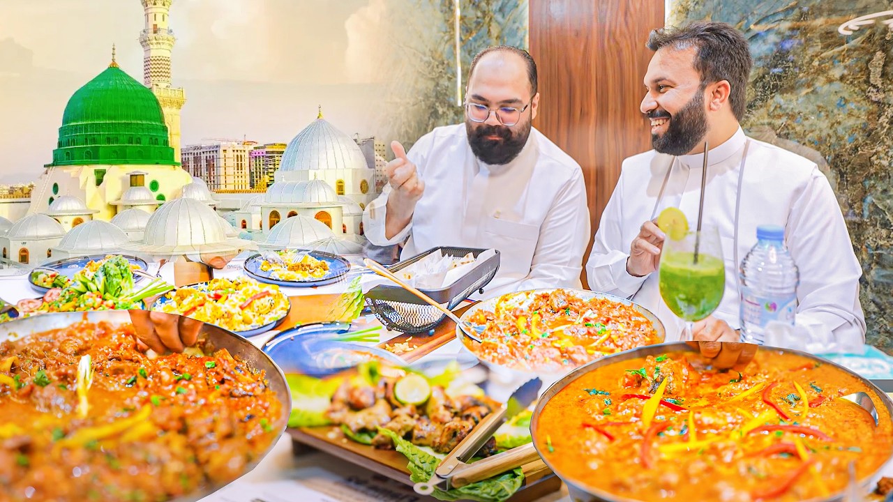 This Restaurant is just few meters away from Masjid Nabawi Madinah 💚 ✨