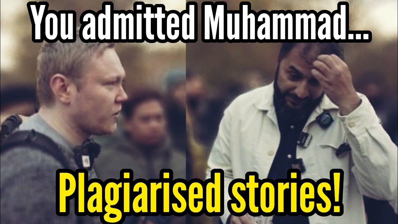 Adnan Rashid admits Qur'an borrowed from earlier stories| Chris ft. Steve E | Speakers Corner debate