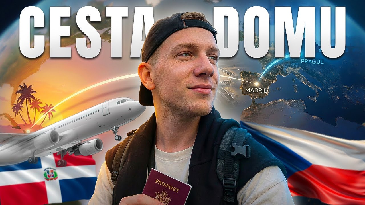 UVÍZL Jsem na 8 hodin v KARIBIKU cestou domů! 🇩🇴