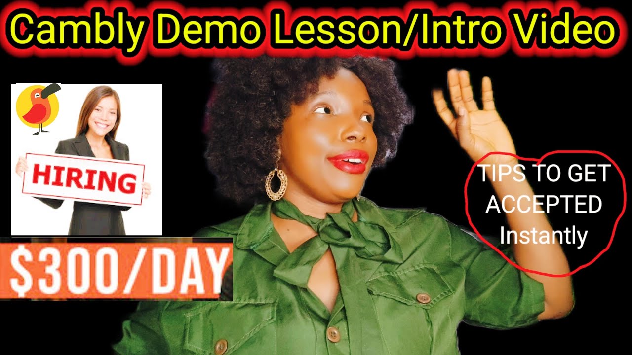 Get Hired on Cambly FAST in 2025 | Exact Demo Video + Mistakes to Avoid