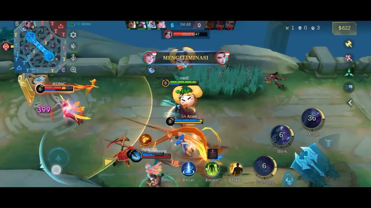 Gameplay valentine,buat musuh kenak mental !!!!#game #mobilelegends #mlbb #mobilelegendsbangbang #