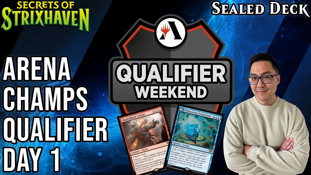 Let's Qualify For The Arena Championship! | Qualifier Weekend Day 1 | SOS Sealed Deck | MTG Arena