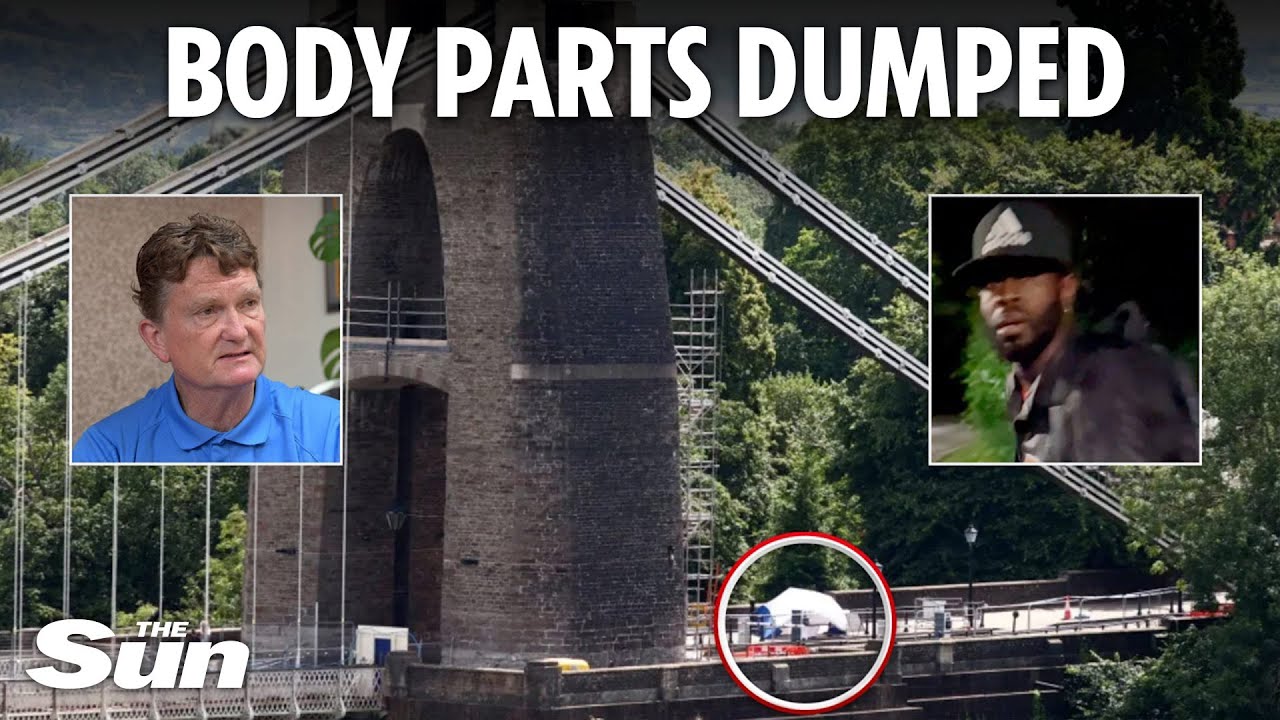 'What's in there? A body?' Passer-by joked about cases being lugged by two men before grim discovery