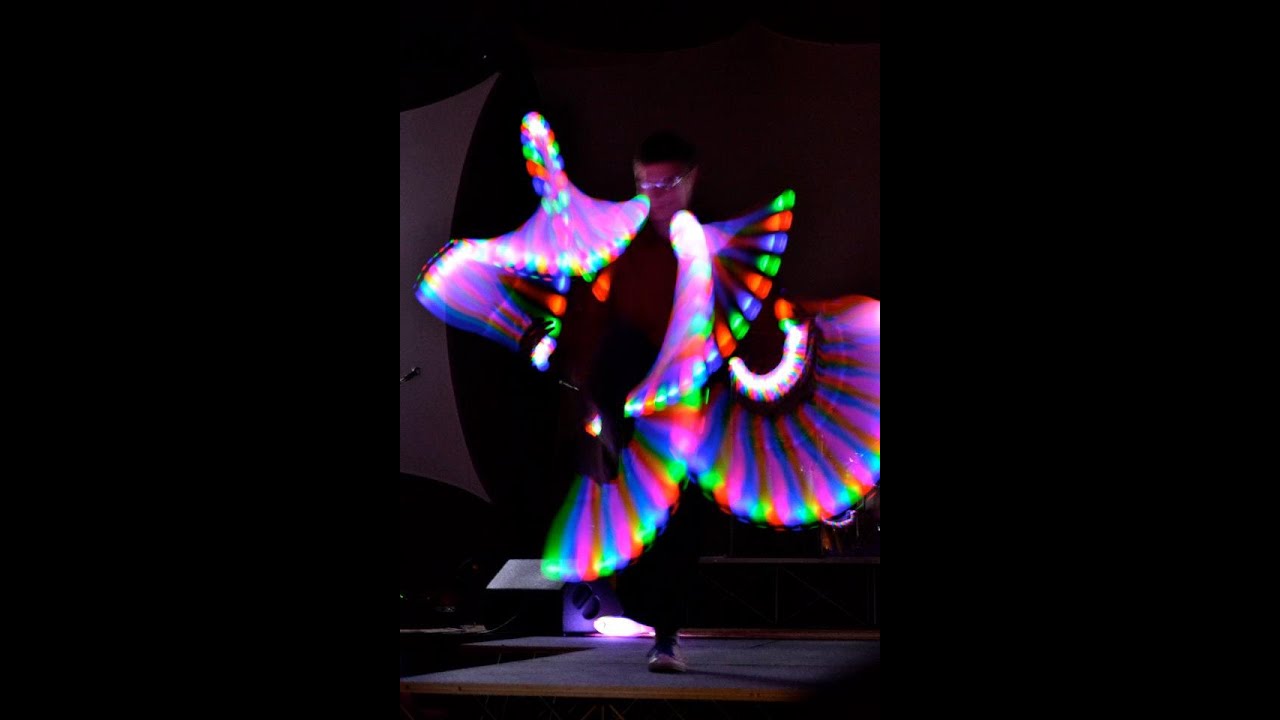 75 LED tricks in under 3 minutes? Juggling, Unicycle, Staff, Poi, Hoop, and more!