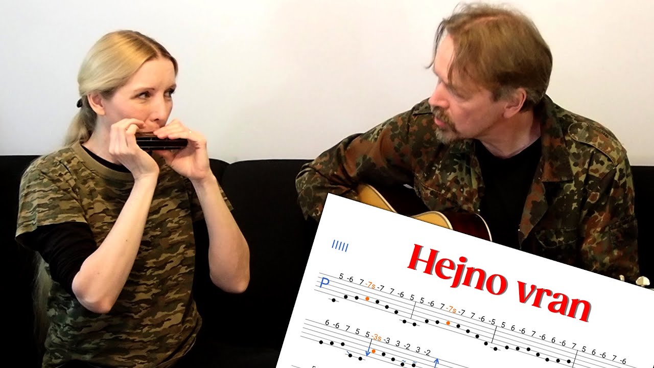 Hejno vran, Wabi Ryvola (HARMONICA TABS)