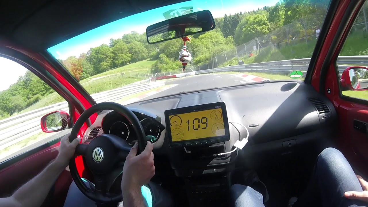Lupo GTI Nürburgring Nordschleife with extreme POV (1.6.2019)