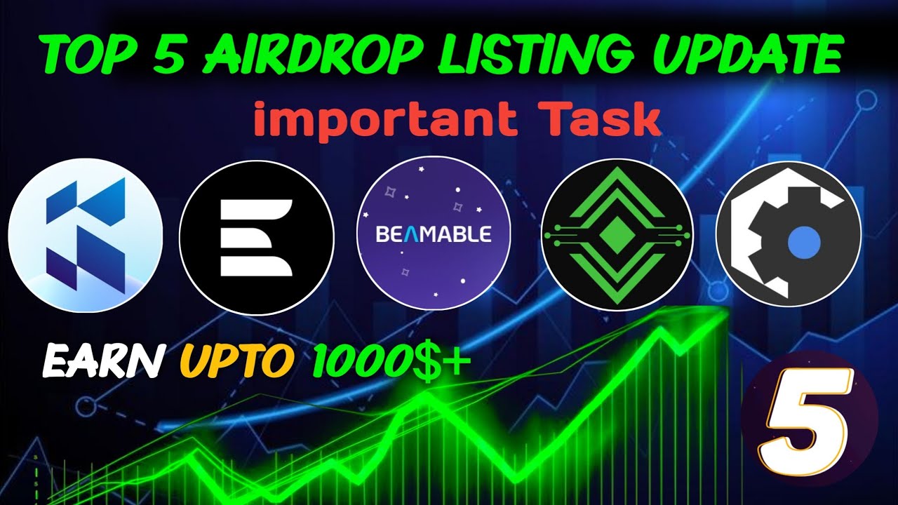 Top 5 Airdrop Listing Update | Layeredge Airdrop | Nodego Airdrop | Kaisar airdrop Beamable Network