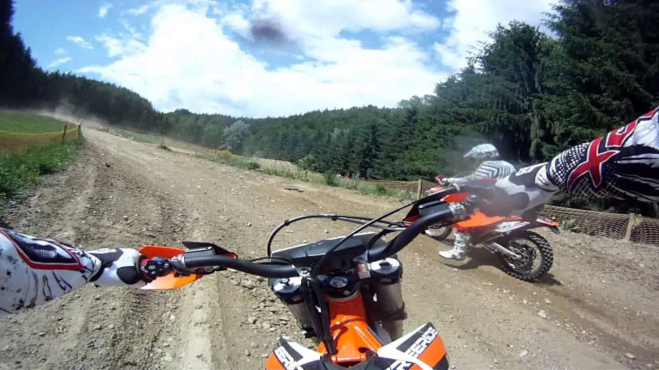 KTM Freeride 250 R on MX Track