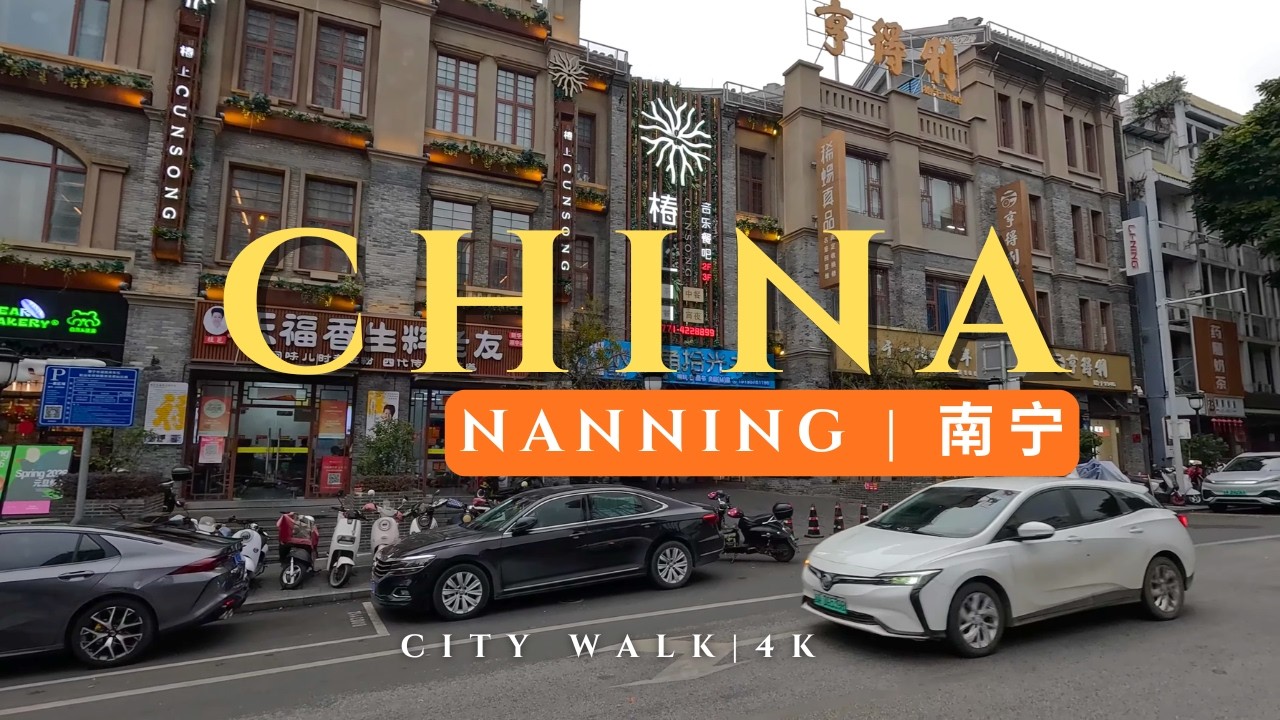 Walking in Nanning, China 🇨🇳 | City Streets & Daily Life