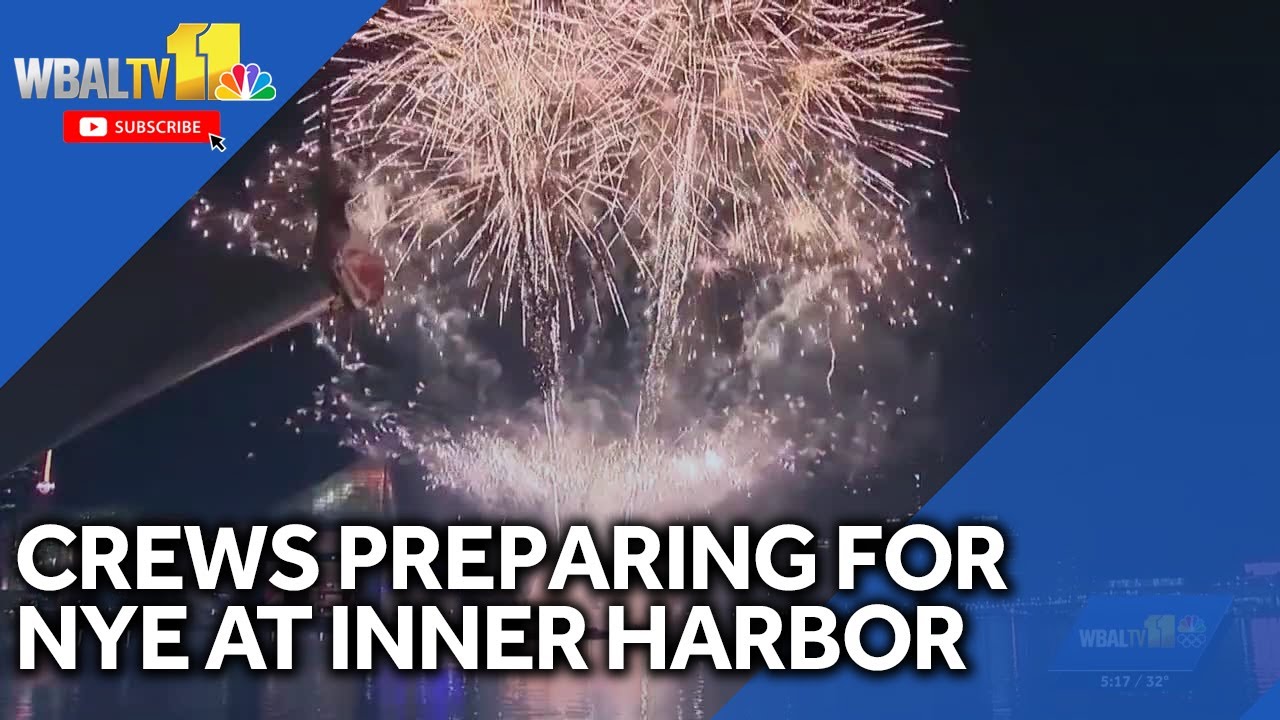 New Year's Eve preparations underway at Inner Harbor