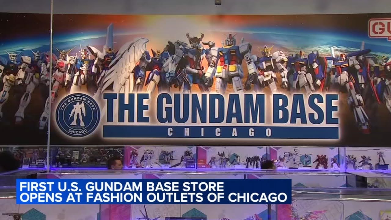 First-ever Gundam Base store in country opens in Chicago area