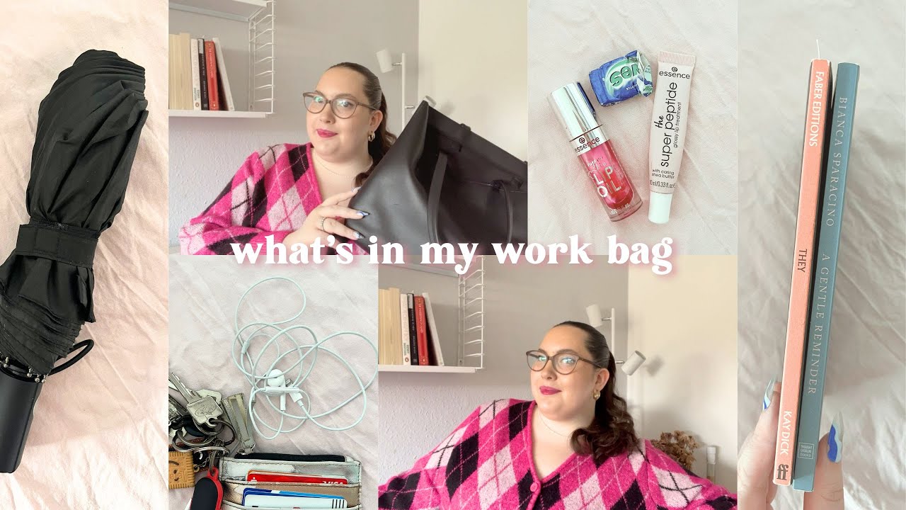 What’s in My Bag 👜 Nightclub Work Edition | Headphones, Lipgloss & Essentials