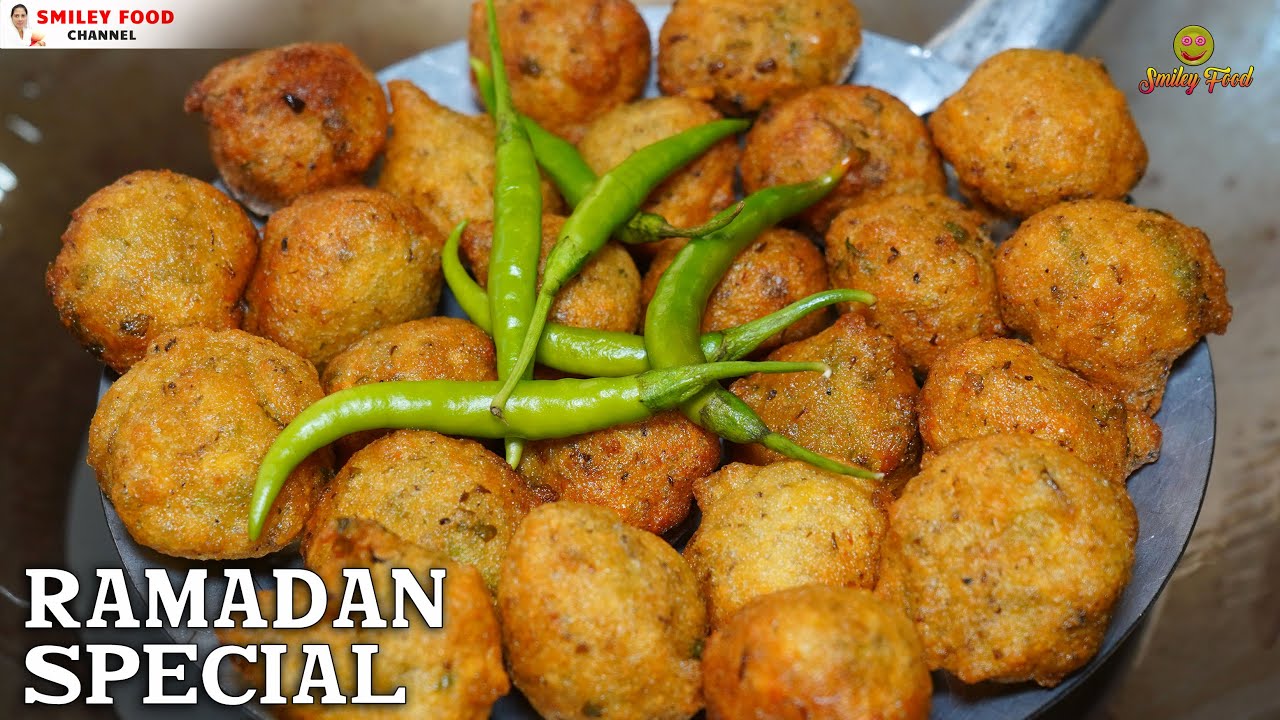 इफ्तारी में अहमदाबाद के बाजार जैसे दाल वड़े बनाने का आसान तरीका | Dal Vada by smiley food | Ramzan